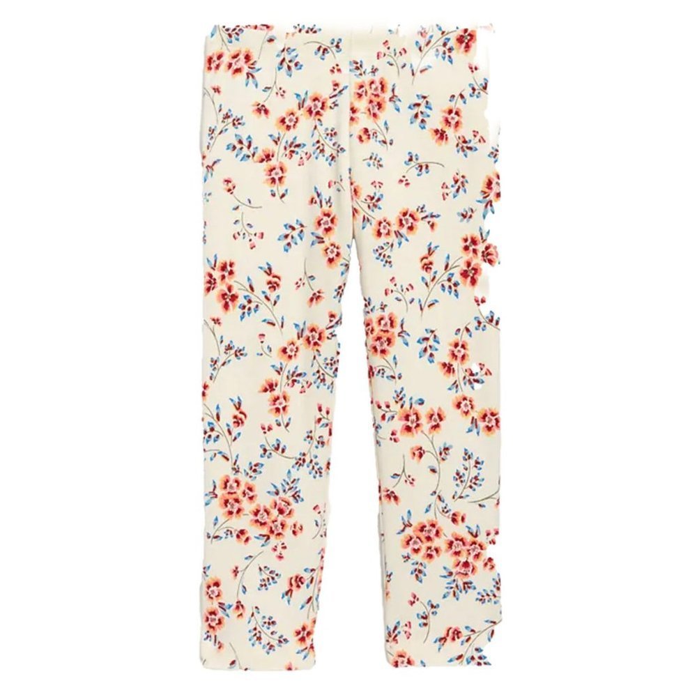 Old navy floral full length leggings baby girl